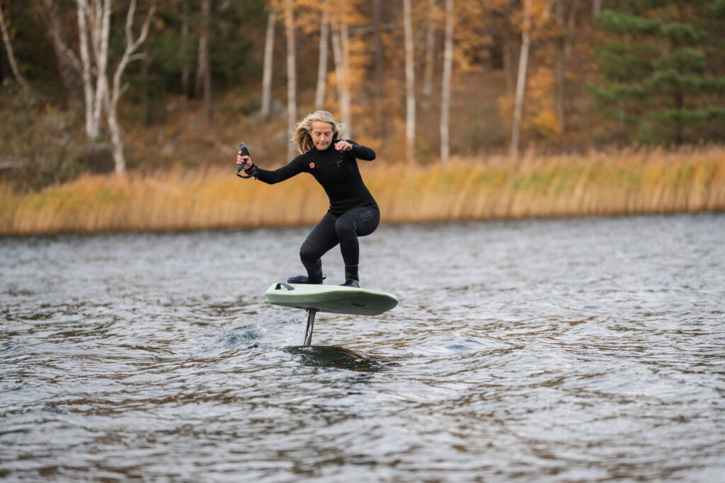 efoilen les Kraaijenbergse plassen